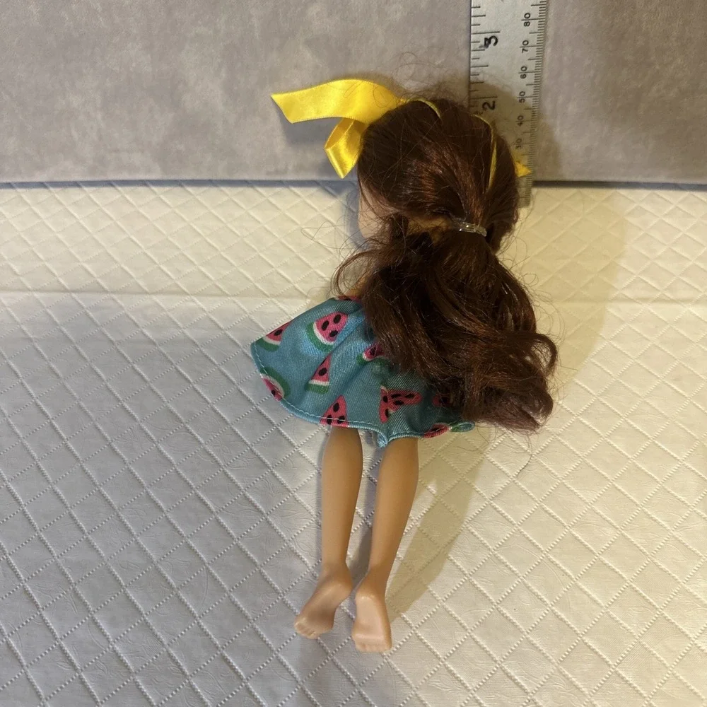 Boxy Girls Brooklyn Doll in Watermelon‎ Dress